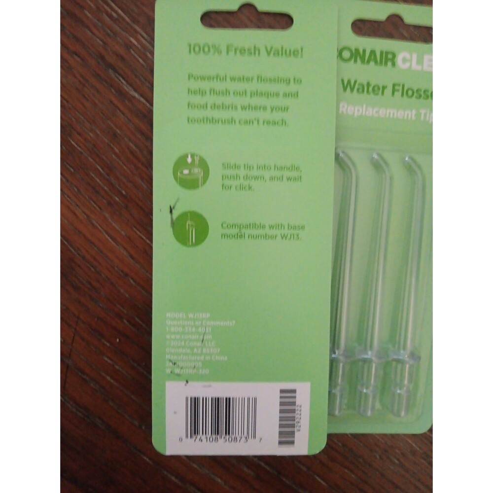 Conair Clean Water Flosser Replacement Tips - Picture 2 of 2